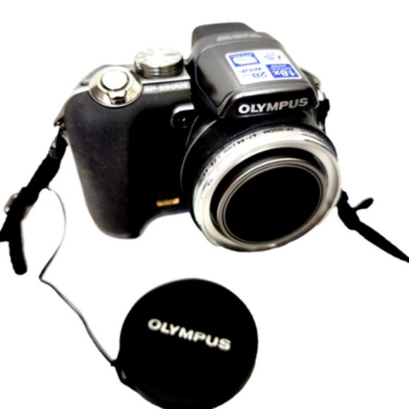 OLYMPUS SP-550UZ Digital Camera 7.1MP 28mm Wide Angle 18x OptZoom & Case… - Picture 2 of 13